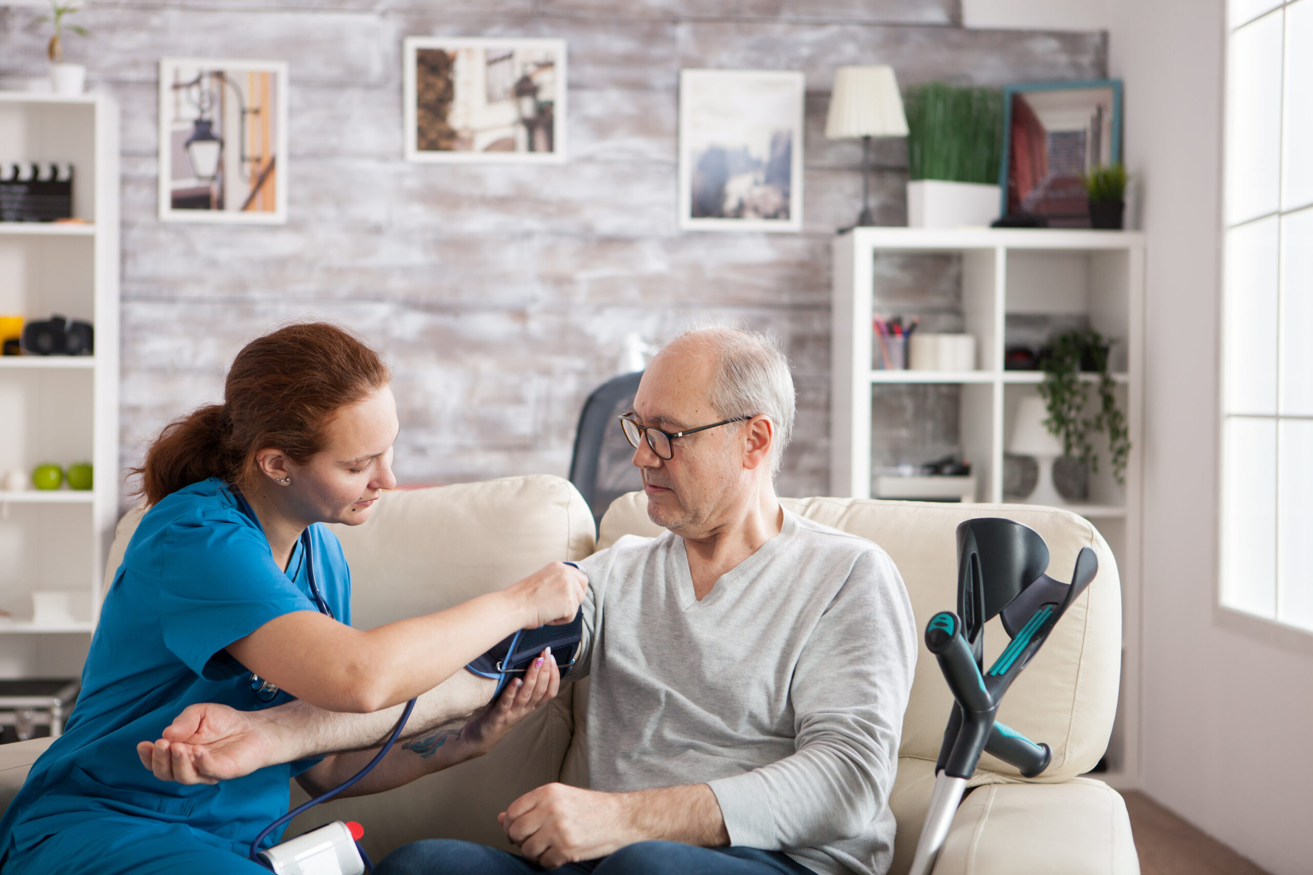 Senior home health care services