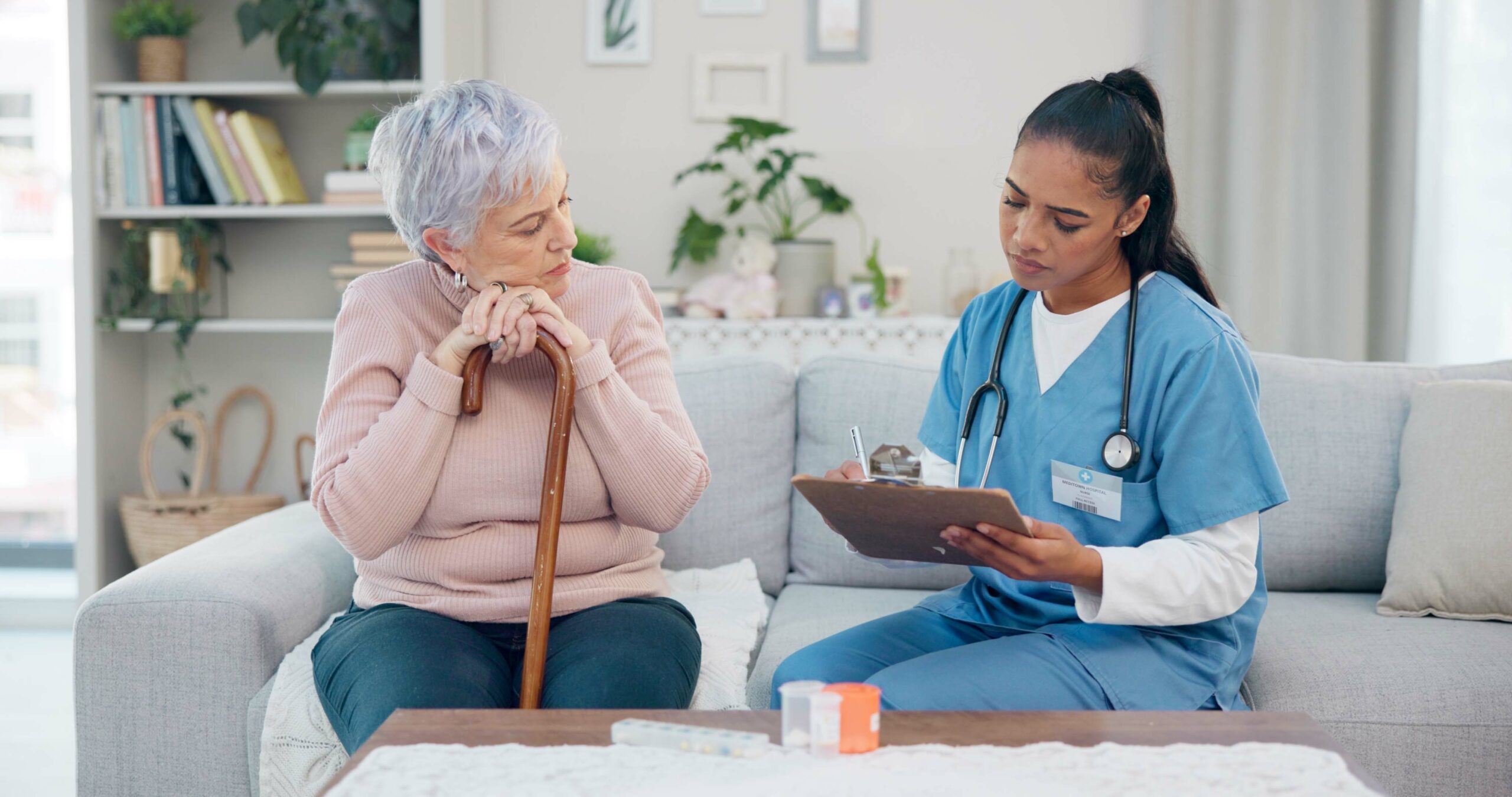 Senior home health care services